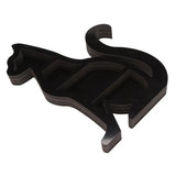 Cat Crystal Shelf Cat PVC Crystal Display Shelf Essential Oil Display Wall Shelf