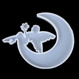Cat Deer Moon Resin Epoxy Mold Silicone Casting Mould DIY Decoration