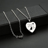 Cat/Dog Ashes Necklace Memorial Pet Cremation Urn Necklace Heart