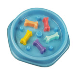 Cat Dog Bowl Resin Mold Puppy Slow Feeder Pet Puzzle Food Dish Silicone Mould