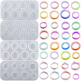 Cat Ear Round Jewelry Rings Silicone Mold for Epoxy Resin Making