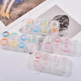 Cat Ear Round Jewelry Rings Silicone Mold for Epoxy Resin Making