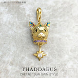 Cat Charms Pendant 925 Sterling Silver European Jewelry Gift