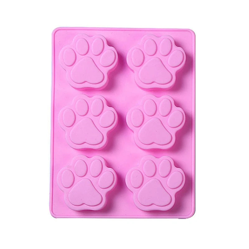 Cat Paw Print Silicone Mold for Wax Melt Sugar Craft