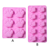 Cat Paw Print Silicone Mold for Wax Melt Sugar Craft