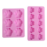Cat Paw Print Silicone Mold for Wax Melt Sugar Craft