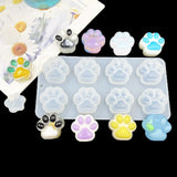 Cat Dog Paw Silicone Mold for UV Resin Decor