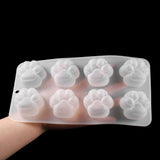 Cat Paw Silicone Mold Dog Paw Cake Chocolate Mold Bear Paw Silicone Mold