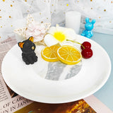 3D Rabbit Silicone Mold Hand-Made Animal Shaped Crafts Ornament