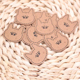 Cat Shape Earrings Display Holder 3.7*3.7cm Paper Card