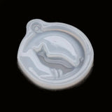 Moon Cat Charm Pendant Silicone Mold for Resin Casting