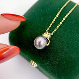 Cat Style 925 Silver Pendant Base for Pearl Crystal 5pcs