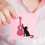 Cat Theme Cut Dies Multiple Musical Instruments Metal Cutting Dies