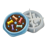 Cat and Dog Bowl Epoxy Resin Mold Puppy Slow Feeder Silicone Mold DIY Crafts