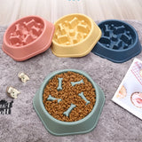 Cat and Dog Bowl Epoxy Resin Mold Puppy Slow Feeder Silicone Mold DIY Crafts