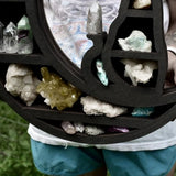 Cat Moon Crystal Shelf PVC Display Shelf