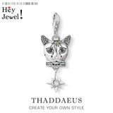 Cat Star Pendant Charm Bracelet Gift Pure Spring Fine Jewelry