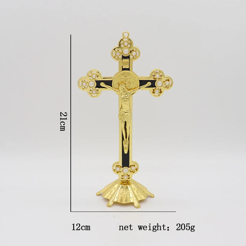 Catholic Cross Crucifix Pendant Home Church Decoration Ornaments