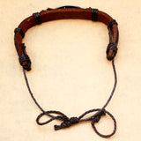 Catholic Church Leather Bracelet Jesus Fish Bible Bangle Pulseira Masculina