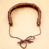 Catholic Church Leather Bracelet Jesus Fish Bible Bangle Pulseira Masculina