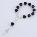 Catholic Rosary Necklace Glass Beads 12 Pcs Lot