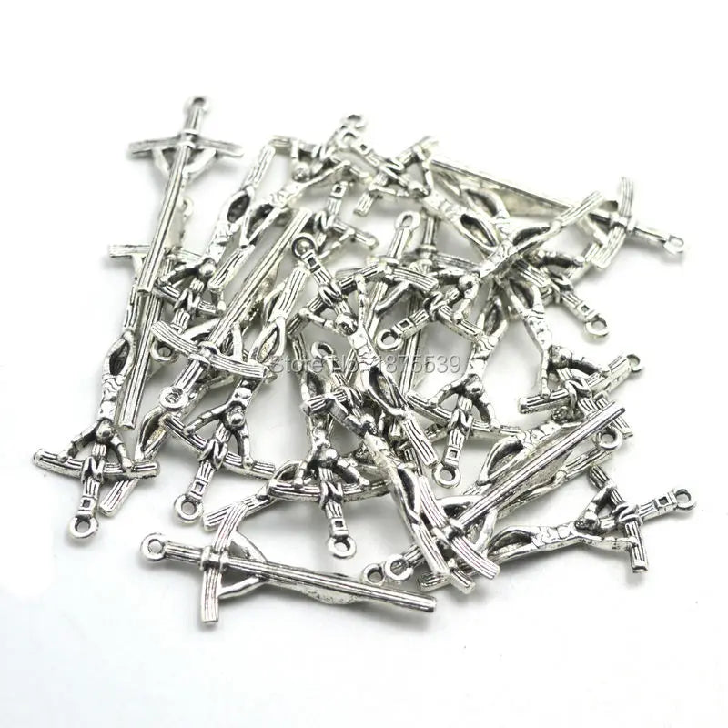 Catholic Rosary Crucifix Cross Pendant
