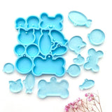 Cat Fish Bone Keychain Resin Mould DIY Crafts
