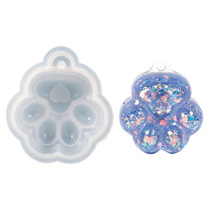 Cat Paw Silicone Mold for DIY Crafts Pendant Jewelry Making