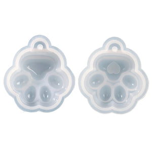 Cat Paw Silicone Mold for DIY Crafts Pendant Jewelry Making