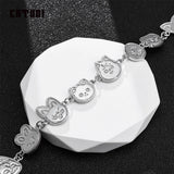 Stray Kids Stainless Steel Bracelets SKZ Cartoon Bracelet for Fans