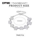 Stray Kids Stainless Steel Bracelets SKZ Cartoon Bracelet for Fans
