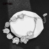 Stray Kids Stainless Steel Bracelets SKZ Cartoon Bracelet for Fans