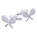 Men's Tennis Racket Cuff links in Box
