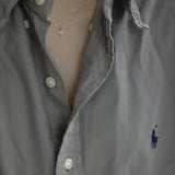 Tiny S925 Silver Key Pendant Necklace Clavicle Chain