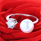 2018 Wedding rings for women - Natural Pearl Rings - Engagement Jewelry