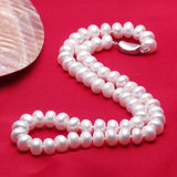 Natural Freshwater Pearl Necklace for Women 8-9mm Pearl Jewelry Pendants