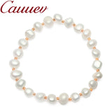 Natural Freshwater Baroque Pearl Bracelets Bangles For Women