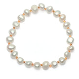 Natural Freshwater Baroque Pearl Bracelets Bangles For Women