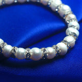 Cauuev Baroque Pearl Bracelets Vintage Elastic Jewelry Women