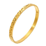 CeeRom Texture Cuff Bracelets Bangles Women