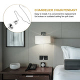 Ceiling Fan Pull Chain Pendant Light Bulb Shaped