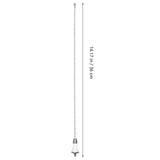 Ceiling Fan Pull Chain Pendant Light Bulb Shaped