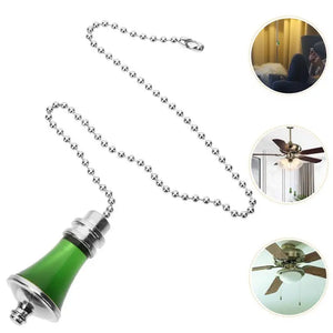 Ceiling Fan Pull Chain Pendant Light Bulb Shape Wall Light Pull Cord Controller