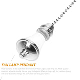 Ceiling Fan Pull Chain Pendant Light Bulb Shaped Wall Light Pull Rope Chain Cord