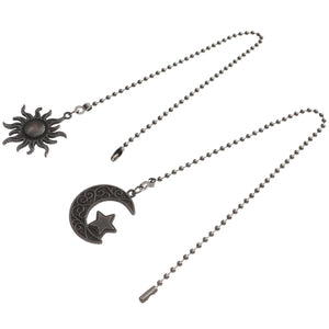 Ceiling Fan Zipper Light Pull Chain Metal Extender Extension