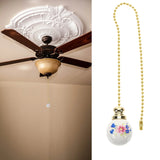 Ceiling Light Chain Extend. Pendant Fan Pull Chains for Fans and Lights
