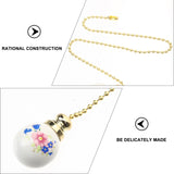 Ceiling Light Chain Extend. Pendant Fan Pull Chains for Fans and Lights