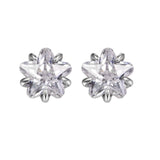 Celestial Star Stud Earrings 925 Sterling Silver Women Statement Jewelry