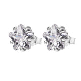 Celestial Star Stud Earrings 925 Sterling Silver Women Statement Jewelry