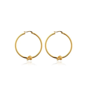 Celi Tie Earrings for Women High European American French Temperament